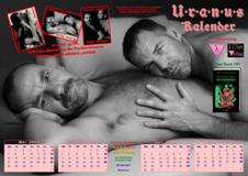 Jede U*R*A*N*U*S wird in der Mitte des Magazins auch einen Kalender (2 Seiten) haben. Hier also der Zeitmesser der ersten Ausgabe 1/2012!