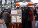 Infostand am 26.11.2011 in Heide