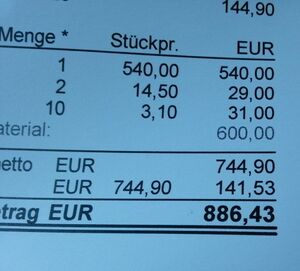 Die Rechnung des Grauens