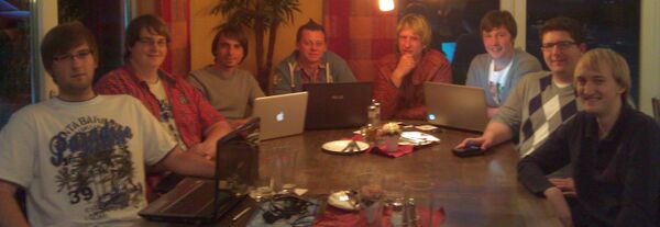 Gruppenfoto der Gründungsmitglieder