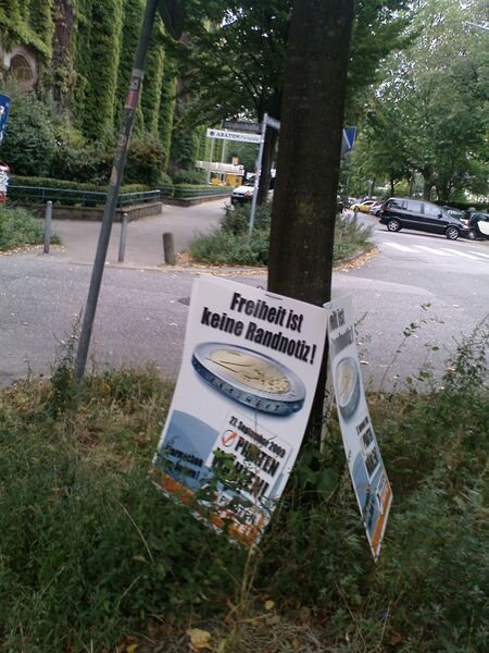 Datei:BTW09 Plakatierung Rotherbaum Binderstraße.jpg