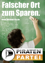 Falscher Ort zum Sparen