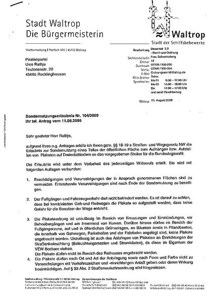 Datei:Plakatierung Waltrop.jpg