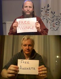 Free Assange - Free Anakata