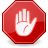 Datei:Dialog-stop-hand.svg