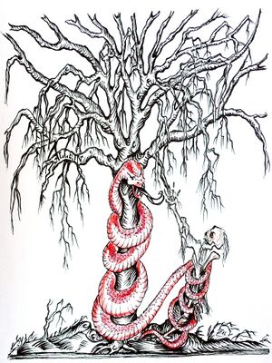 BoykottElsevier Baum der Erkenntnis heute von Claudia Carstens.jpg