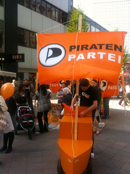 Piratenschiff in Dortmund