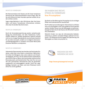 Datenschutzflyer Innen (2008)