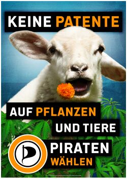 Motiv7: KEINE PATENTE AUF PFLANZEN UND TIERE