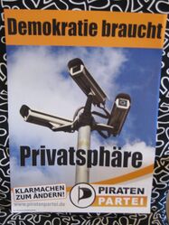 Eins unserer Plakate