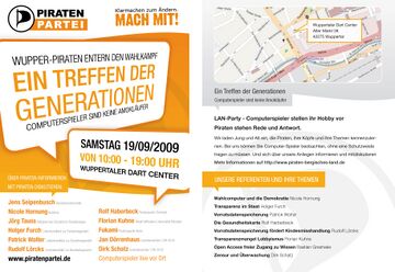 Veranstaltungs Flyer