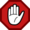 Stop hand.svg