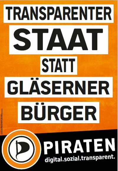 Transparenter Staat statt gläserner Bürger