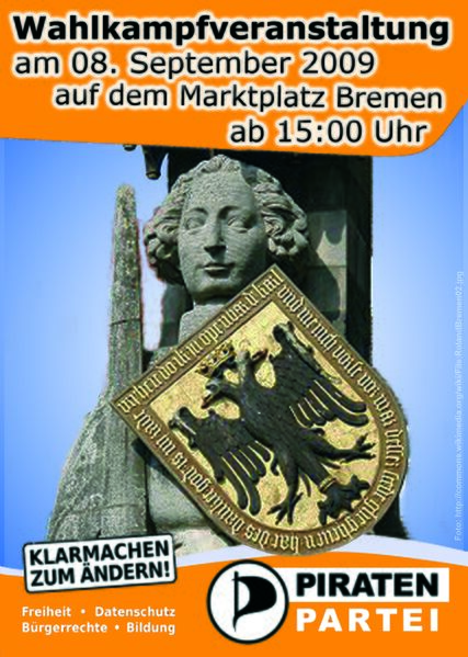 Datei:Wahlkampf FRONT HB 08092009.jpg