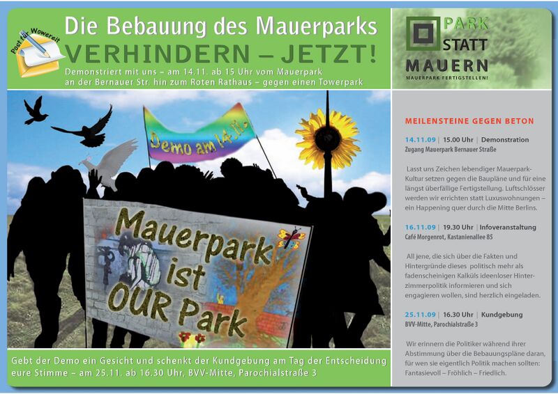 Datei:Demo-Mauerpark-Flyer front-1.jpg