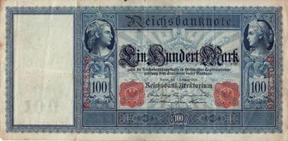 100 Reichsmark von 1908