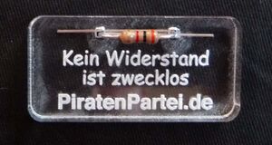 Bild: Widerstand oben