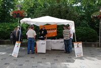 Infostand Aschaffenburg