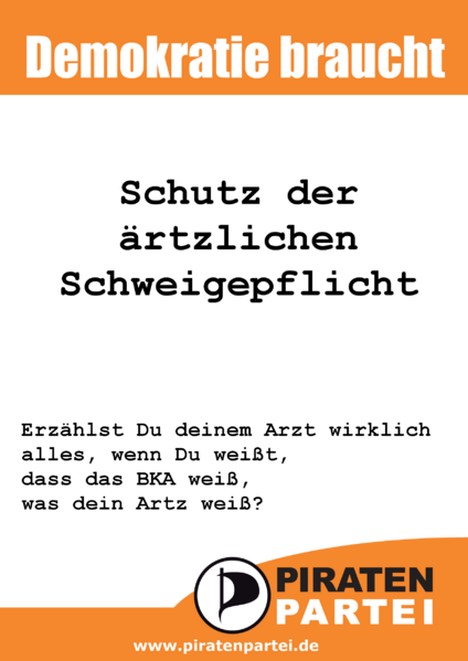 Datei:Wahlplakat Demokratie Aertzl Schweiepfl.png