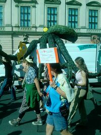 Freiheit statt Angst 2010 - Die Datenkrake